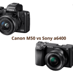 Canon M50 vs Sony a6400