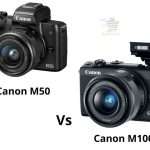 Canon M100 vs M50