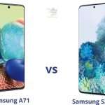 Samsung A71 vs S20