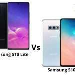 Samsung S10 Lite vs S10e