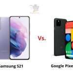 Google Pixel 5 vs Samsung S21